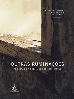 cover image of Outras ruminações